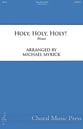 Holy, Holy, Holy! SATB choral sheet music cover